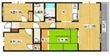 ドミエール洋光北館の間取図