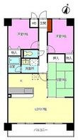 ハイコーポ南千田の間取図