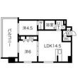 広島市中区東平塚町の間取図