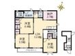 シャーメゾン北大河の間取図