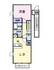 Ｗｅｓｔ　Ａｕｂｅの間取図