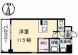 広島市南区稲荷町の間取図