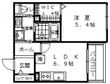 MAISON　DE　UNICOの間取図