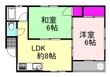 大原マンションの間取図