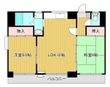 フジビルⅡの間取図