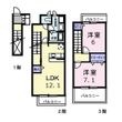 マ-ヴェラスCの間取図