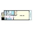 グラビスコート加古町の間取図