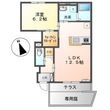 写真：Amour　Aya1階の間取図