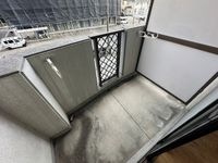 外からの目が気にならないバルコニーで洗濯物が干せます