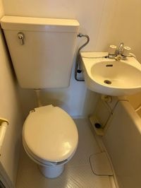 清潔感のあるトイレです