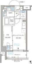 写真:パークアクシス文京本郷 5階524の間取図