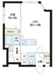 レピュア小石川レジデンスの間取図