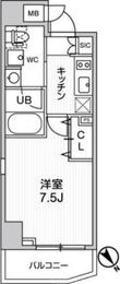 ステージファースト浅草橋Ⅲの間取図