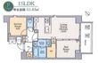 ミリアレジデンス蔵前ステーションフロントの間取図