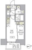 ザ・ライオンズフォーシア文京湯島の間取図
