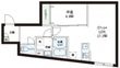 レピュア小石川レジデンスⅡの間取図