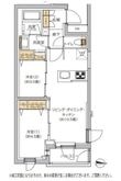 リビオメゾン湯島の間取図