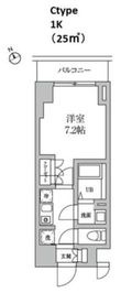 レジディア日本橋馬喰町Ⅱの間取図
