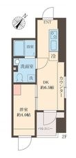 中央区日本橋富沢町の間取図