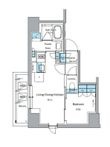 ルフォンプログレ上野御徒町の間取図