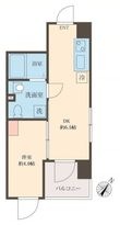 中央区日本橋富沢町の間取図