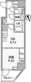 SYFORME江戸川橋の間取図