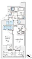 フィシオ飯田橋の間取図