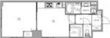 中央区新川1丁目の間取図