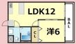 写真：ラポールハルナ3階の間取図