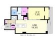 広島市西区三篠北町の間取図
