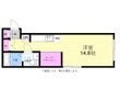 広島市東区牛田新町3丁目の間取図