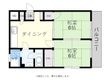 久都内マンションの間取図