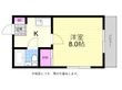 サンリバー新宅の間取図