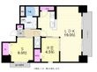 広島市中区小町の間取図