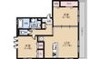 Bell A棟の間取図