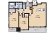 ライオンズ国泰寺グランアクシスの間取図