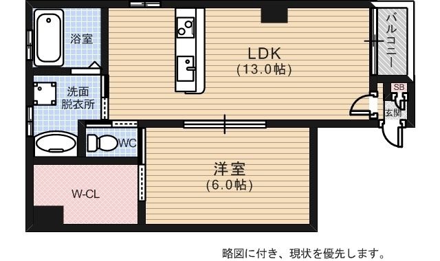 拡大写真:Pine Horse1 2階201の間取り