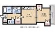 広島市中区南竹屋町の間取図