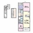 ヴィラ グレイスBの間取図