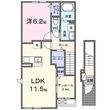 アウル Bの間取図