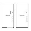 御陵鴫谷倉庫の間取図