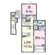 エバー・ピークスⅠの間取図
