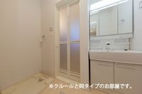 コンパクトで使いやすい洗面所