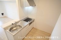 コンパクトなキッチンで掃除もラクラク
