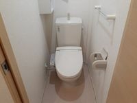 清潔感のあるトイレです