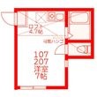 ユナイト富士見アントワーヌの間取図