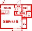 ゆうなぎ荘の間取図