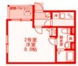 ベイルーム横須賀衣笠の間取図