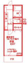 グランガーデンケイキュウタウラの間取図