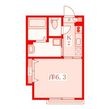 プラナスアヅマの間取図